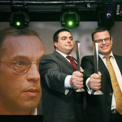 Tomasz Sekielski i Andrzej Morozowski