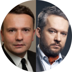 Andrzej Stankiewicz i Michał Szułdrzyński