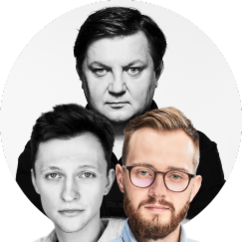 Jacek Harłukowicz, Konrad Szczygieł i Sebastian Klauziński